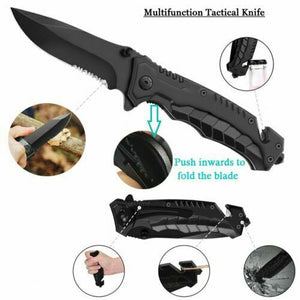 Tactical Outdoor Camping Survival Gear Kit Hunting Emergency SOS EDC